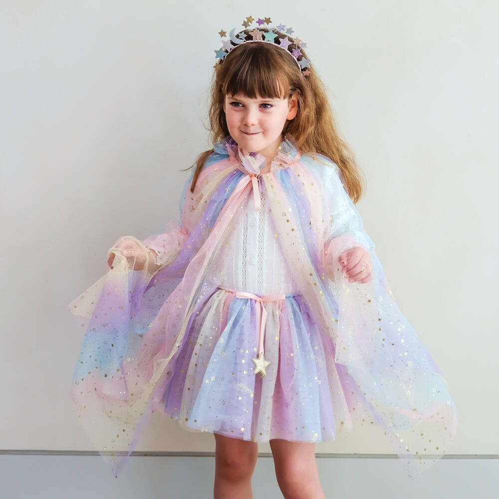 Mimi & Lula-Girls Blue & Pink Shooting Star Tutu | Childrensalon