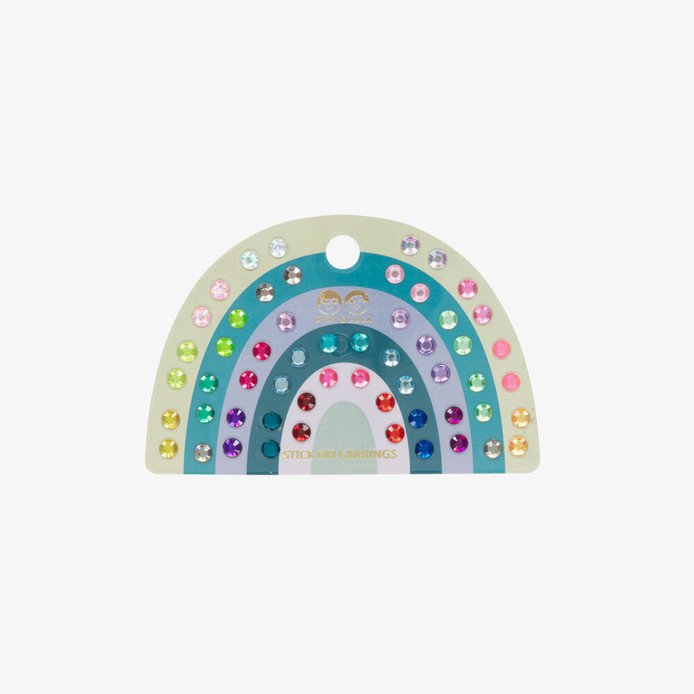 Mimi & Lula-أقراط لاصقة بألوان زاهية للبنات (28 زوجًا) | Childrensalon