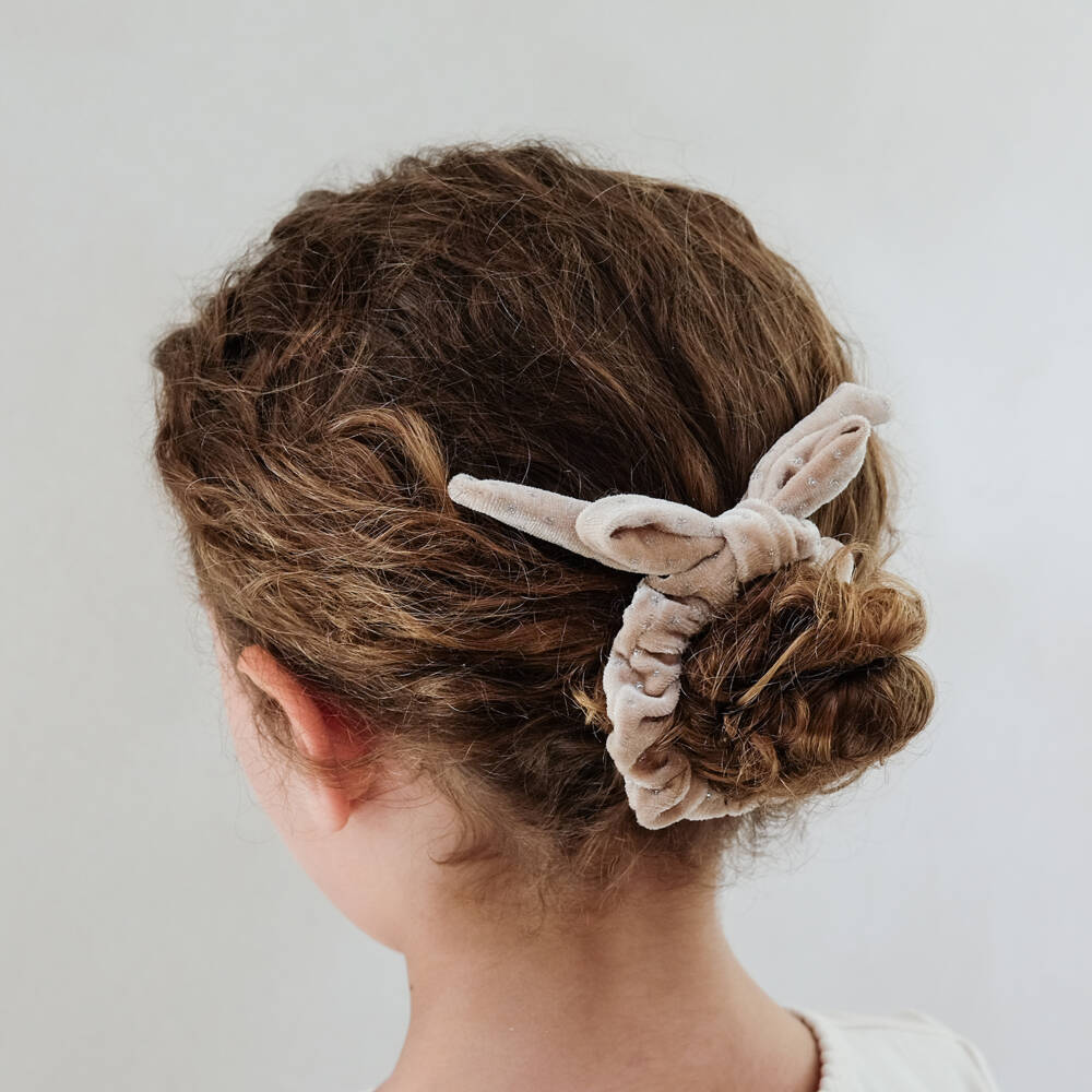 Mimi & Lula-ربطة شعر مخملية متعددة الألوان للبنات (4 قطع) | Childrensalon