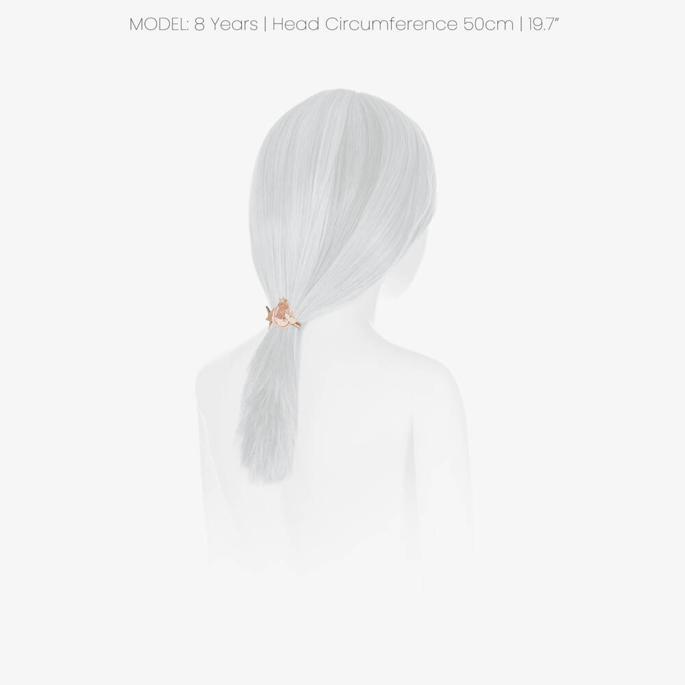 Mimi & Lula-Girls Gold Mermaid & Shells Mini Hair Elastics (8 Pack) | Childrensalon