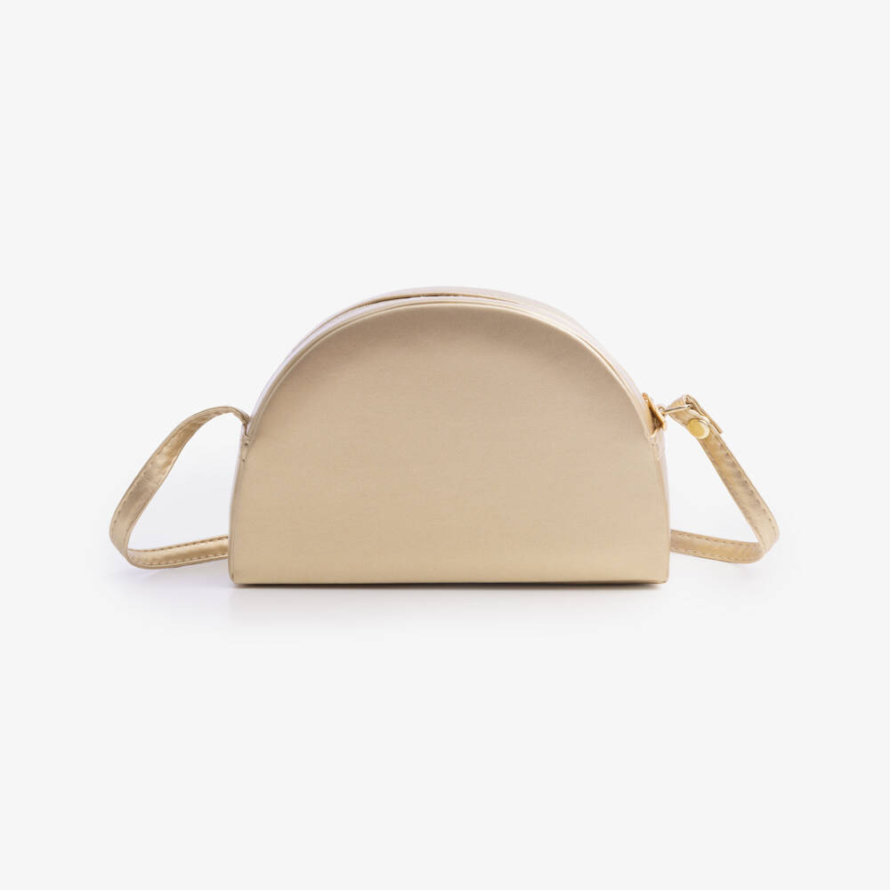 Mimi & Lula-Girls Gold Rainbow Shoulder Bag (17cm) | Childrensalon