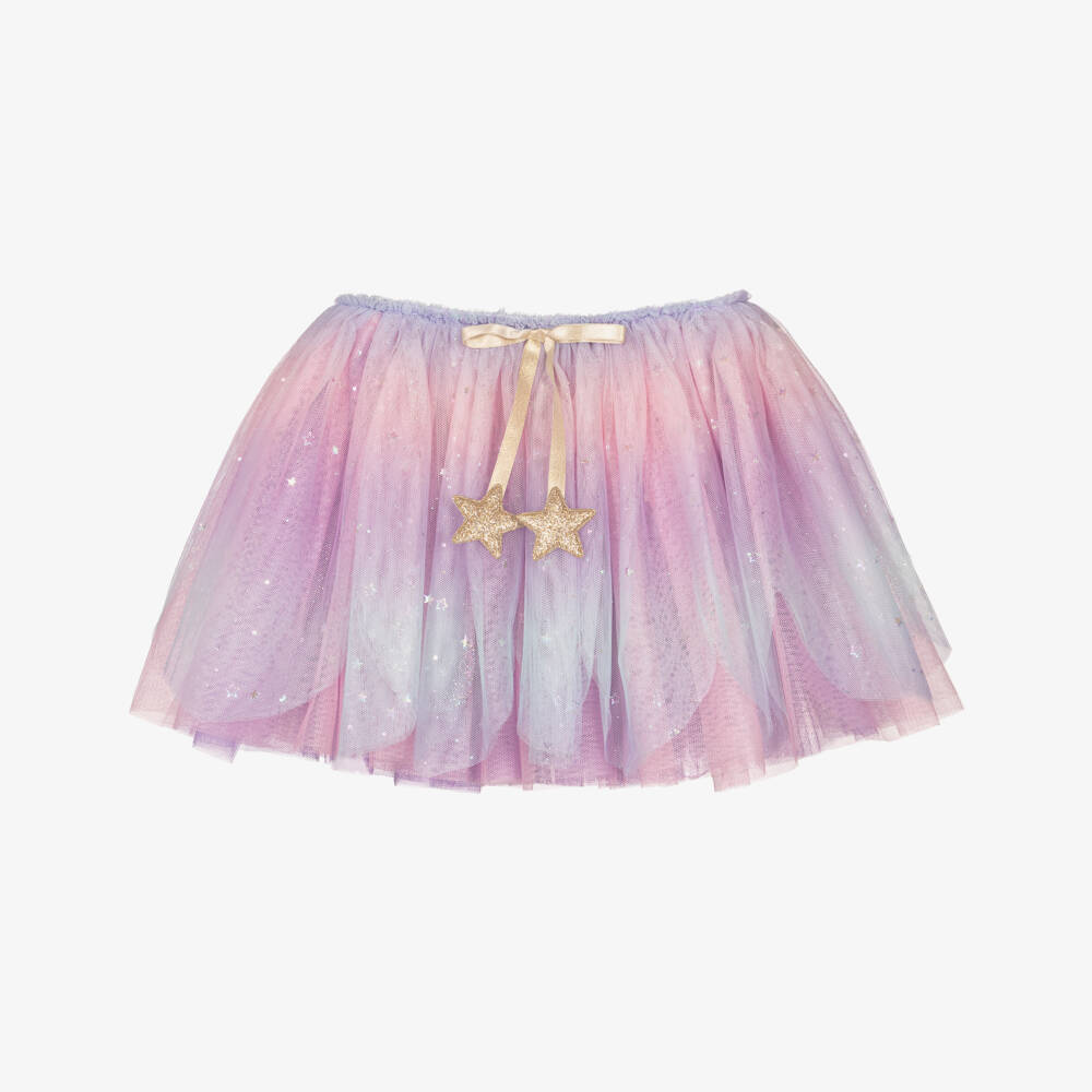 Mimi & Lula-Girls Lilac Purple Tulle Skirt | Childrensalon