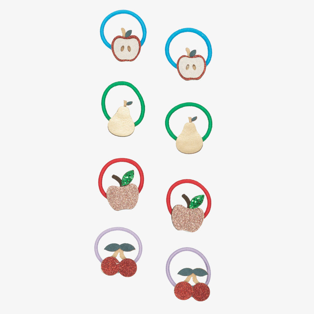 Mimi & Lula-ربطات شعربتصميم فواكه ملونة للبنات (عدد 8) | Childrensalon