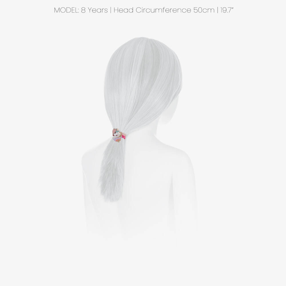 Mimi & Lula-Girls Pastel Coloured Unicorn Hair Elastics (8 Pack) | Childrensalon