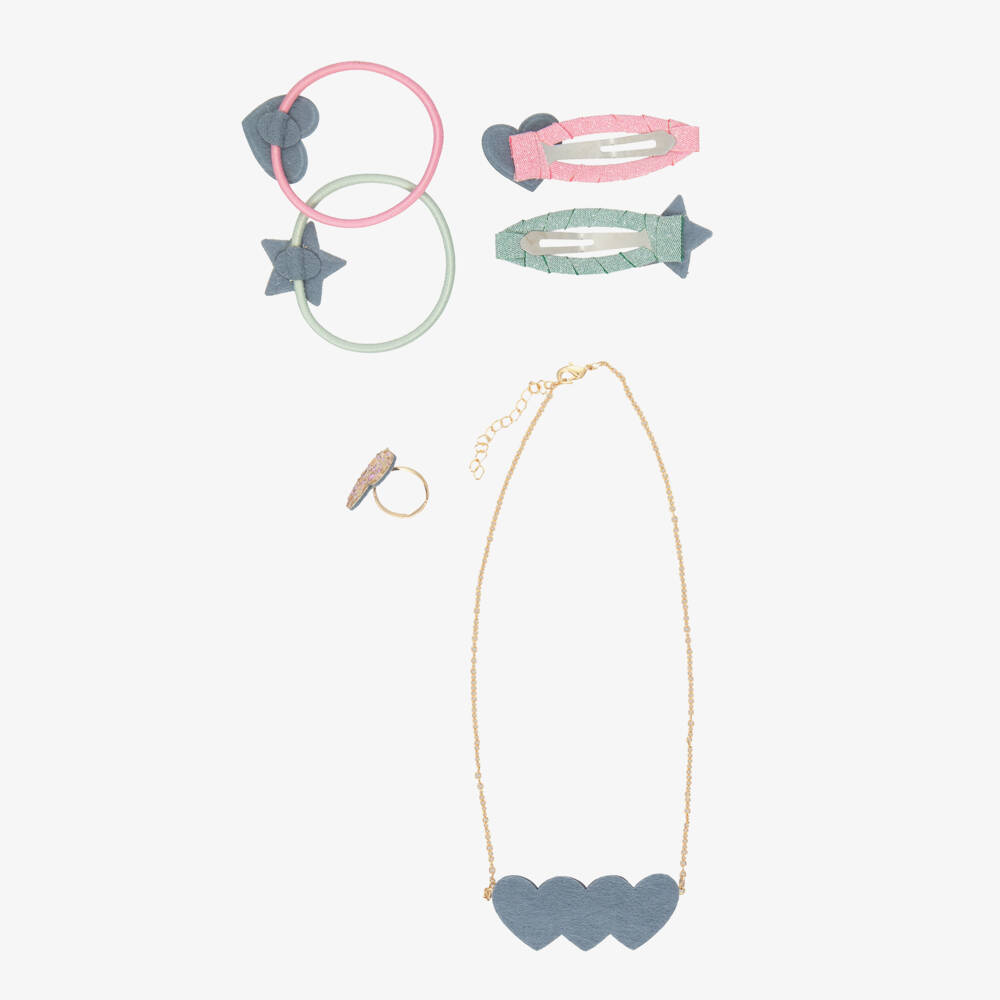 Mimi & Lula-Girls Pink Accessories Gift Set in a Festive Cracker | Childrensalon