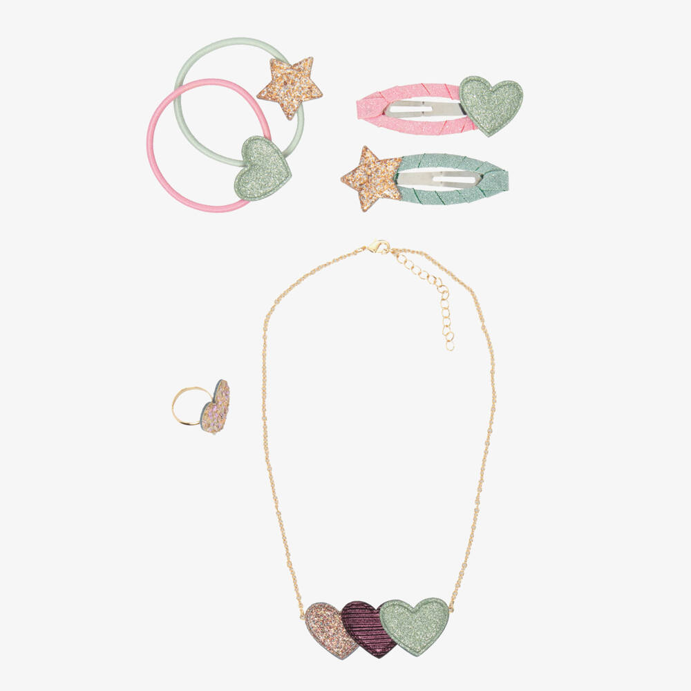 Mimi & Lula-Girls Pink Accessories Gift Set in a Festive Cracker | Childrensalon