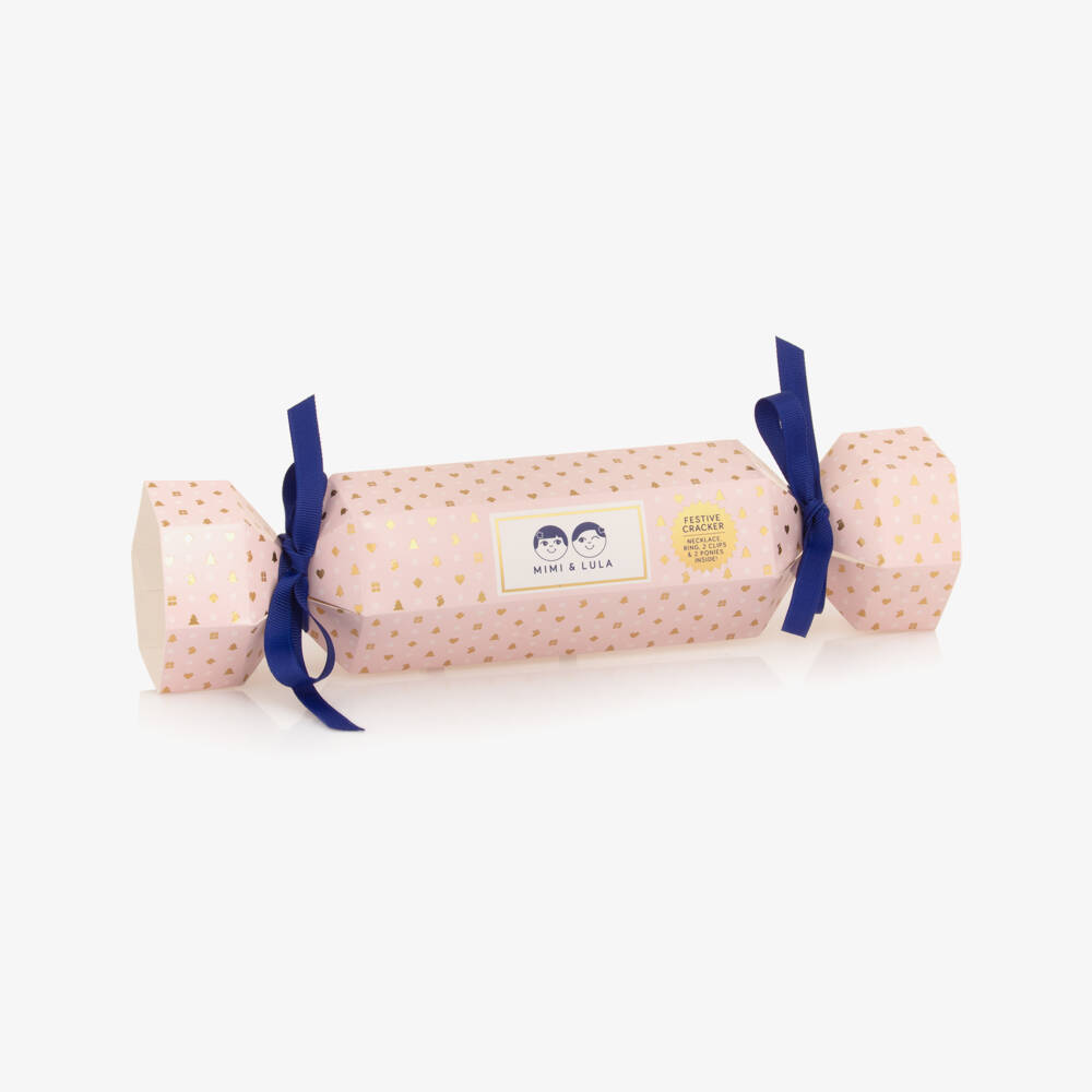 Mimi & Lula-Girls Pink Accessories Gift Set in a Festive Cracker | Childrensalon