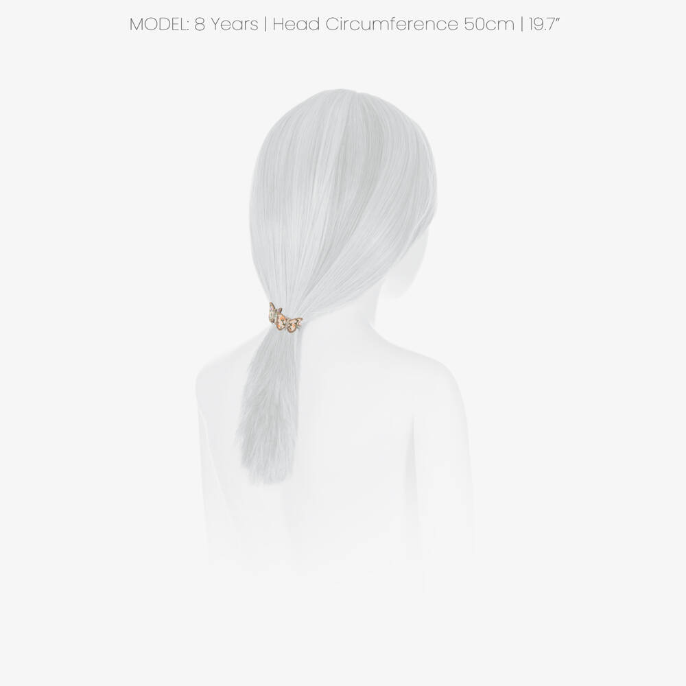 Mimi & Lula-Girls Pink Floral Butterfly Mini Hair Elastics (6 Pack) | Childrensalon