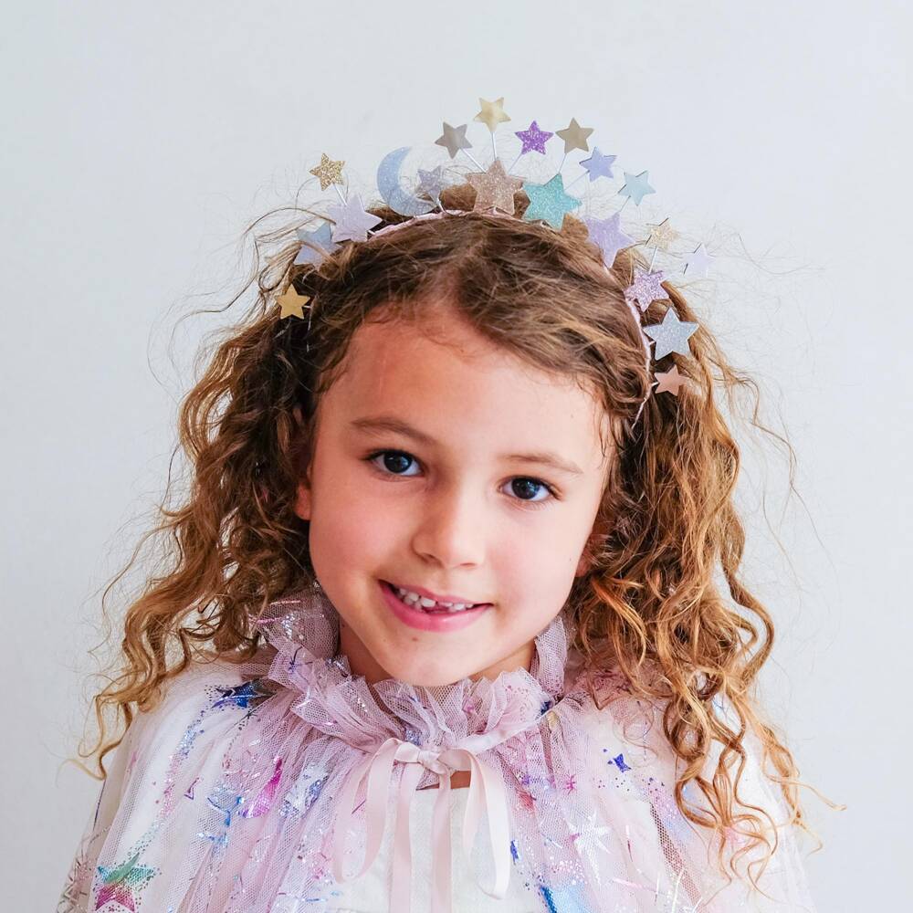 Mimi & Lula-طوق شعر لون باستيل لامع للبنات | Childrensalon