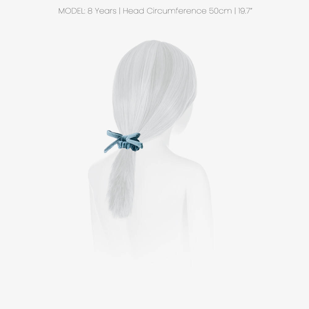 Mimi & Lula-Girls Velvet Bow Hair Scrunchies (4 pack) | Childrensalon