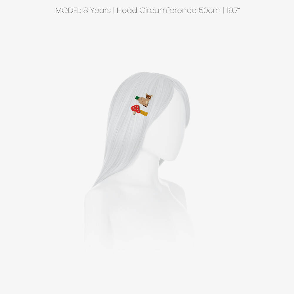 Mimi & Lula-Girls Woodland Themed Mini Hair Clips (8 pack) | Childrensalon