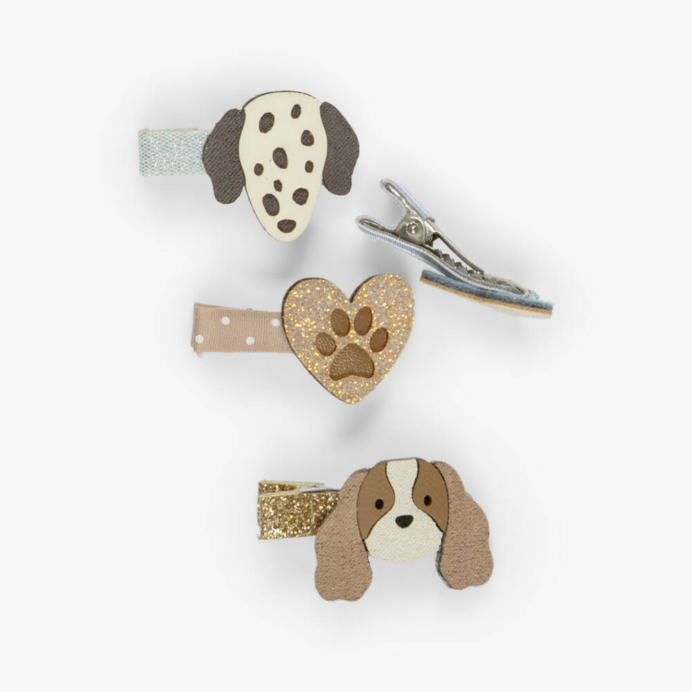 Mimi & Lula-Sparkly Dog Mini Hair Clips (8 pack) | Childrensalon