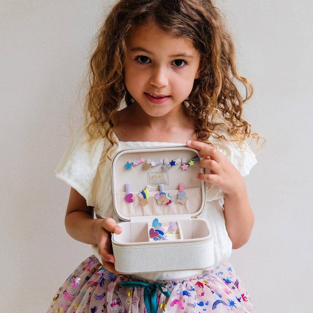 Mimi & Lula-Sparkly Unicornland Mini Hair Clips (8 pack) | Childrensalon