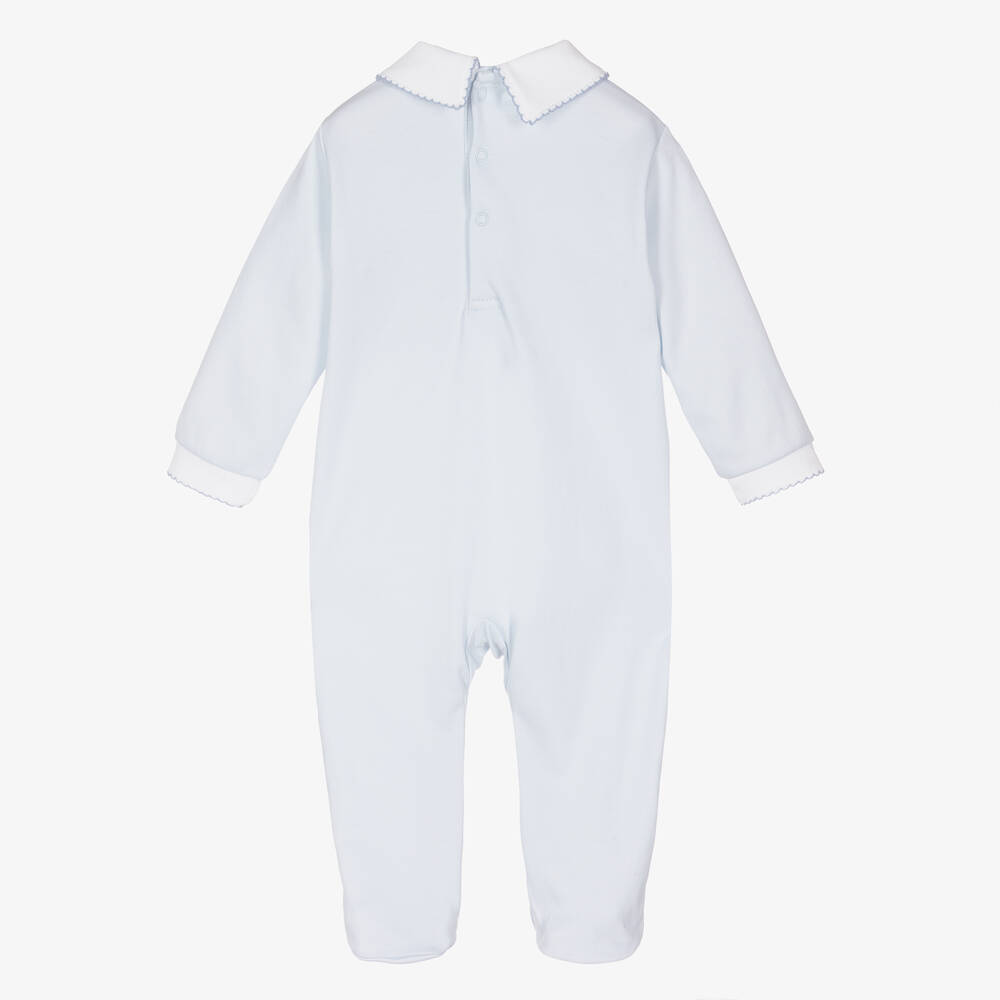 Mini-la-Mode-Голубой комбинезон с Кроликом Питером | Childrensalon