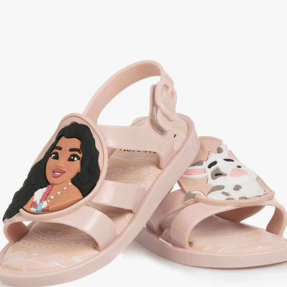 Mini Melissa-Girls Pink Disney Jelly Sandals | Childrensalon