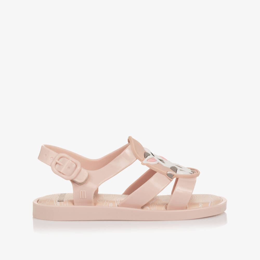 Mini Melissa-Girls Pink Disney Jelly Sandals | Childrensalon