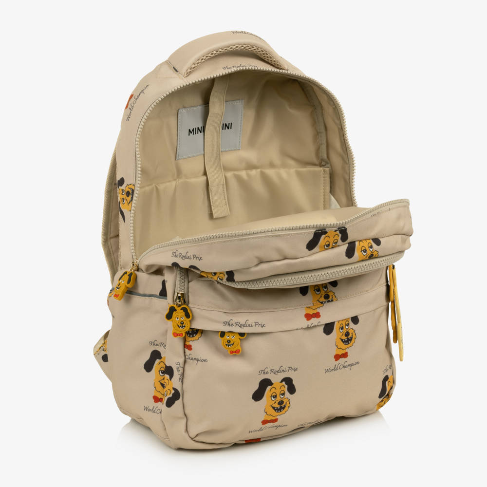 Mini Rodini-Beige Rodini Prix Backpack (39cm) | Childrensalon