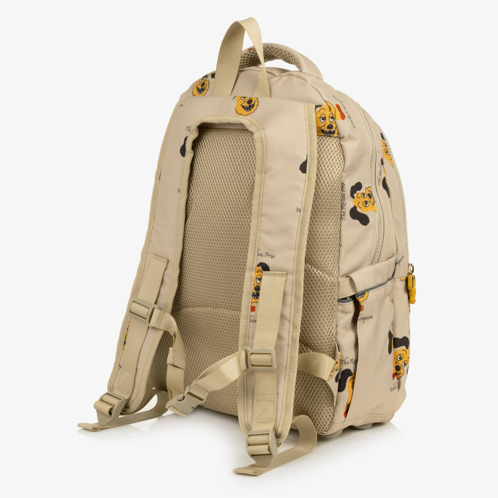 Mini Rodini-Beige Rodini Prix Backpack (39cm) | Childrensalon