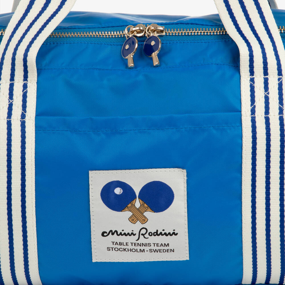 Mini Rodini-Blue Table Tennis Sports Bag (45cm) | Childrensalon