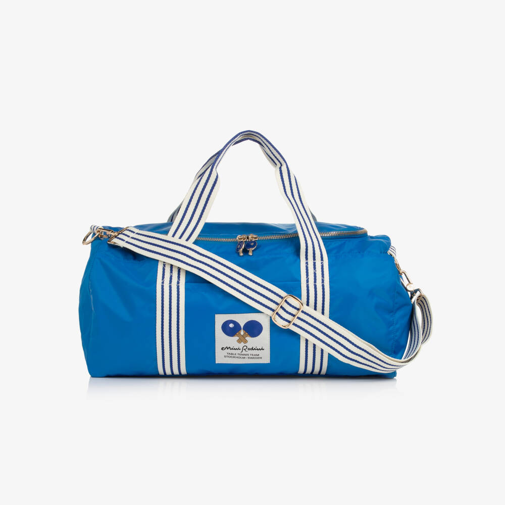 Mini Rodini-Blue Table Tennis Sports Bag (45cm) | Childrensalon
