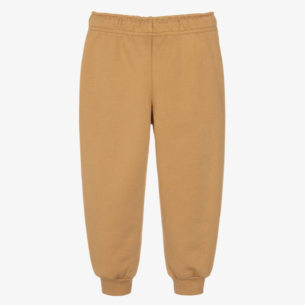 Mini Rodini-Boys Beige Elephant Shrew Joggers | Childrensalon