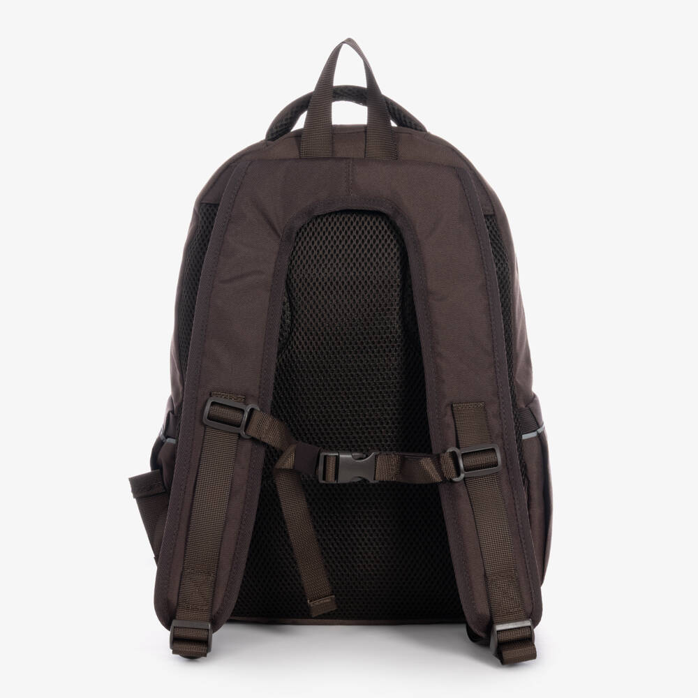 Mini Rodini-Boys Brown Panther Backpack with Wallet (38cm) | Childrensalon