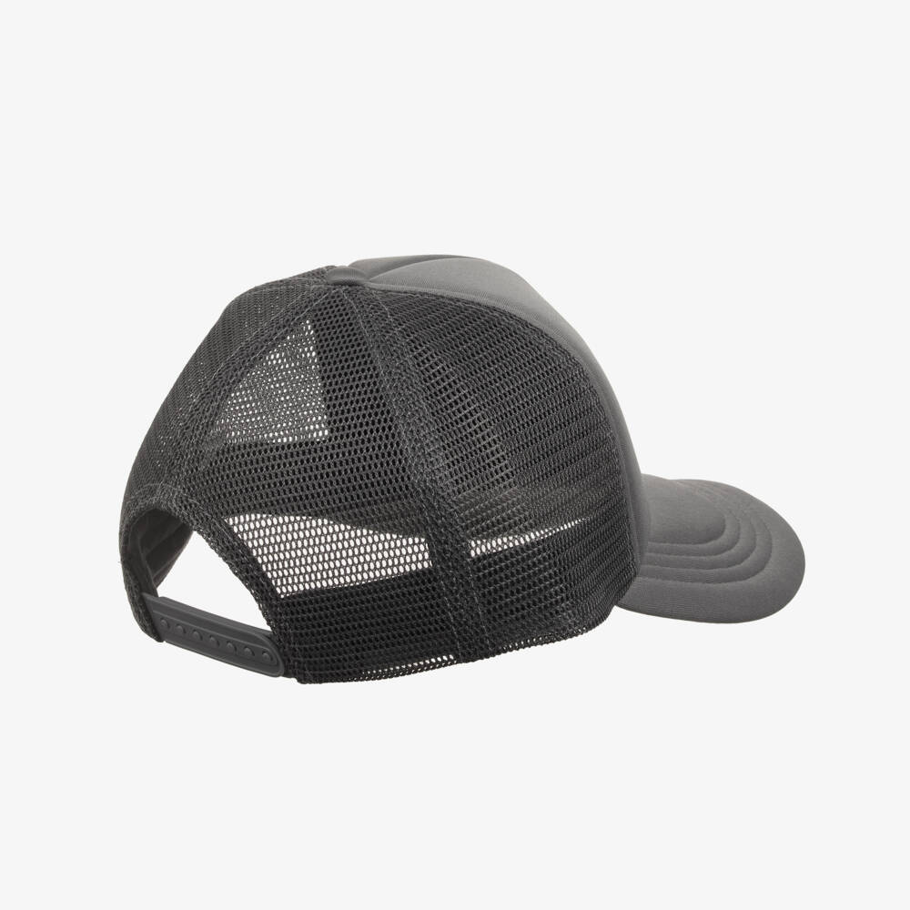 Mini Rodini-كاب بيسبول لون رمادي للأولاد | Childrensalon