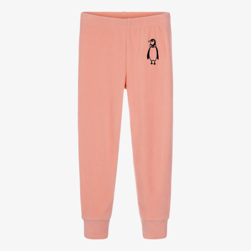 Mini Rodini-Pink Fleece Jogger | Childrensalon