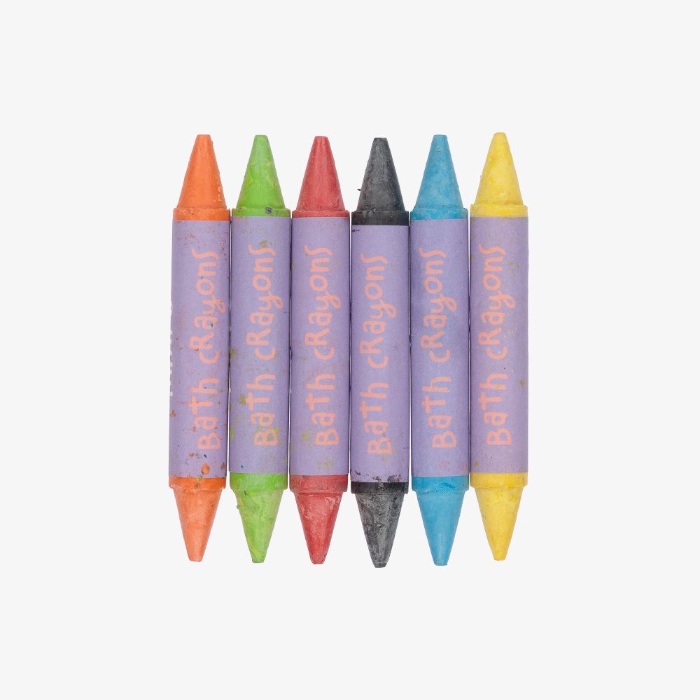 Mini U-أقلام تلوين حوض الاستحمام (عدد 6) | Childrensalon