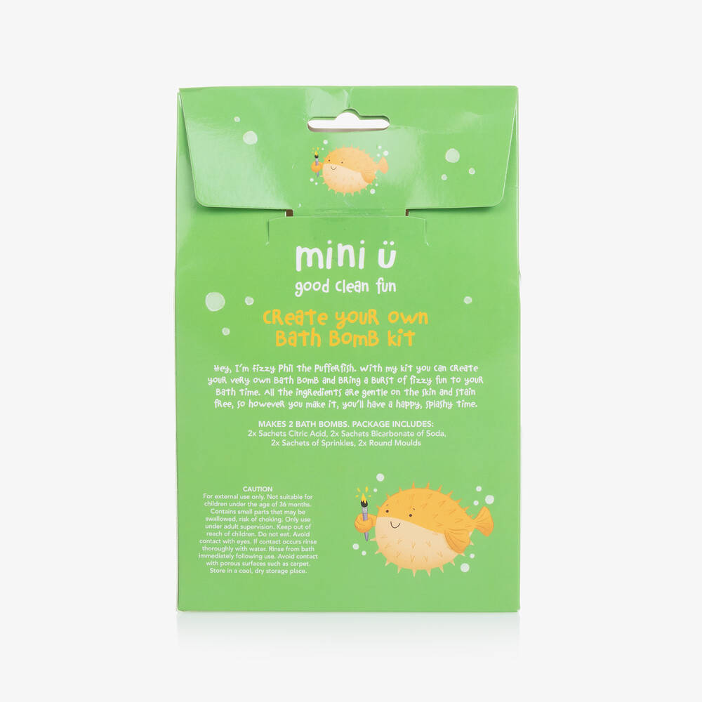 Mini U-مجموعة لصنع كرات الإستحمام الفوارة ( 200جرام) | Childrensalon