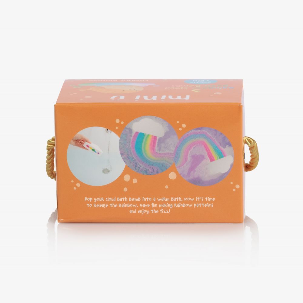 Mini U-كرات الاستحمام الفوارة بألوان قوس قزح (عدد 3) | Childrensalon