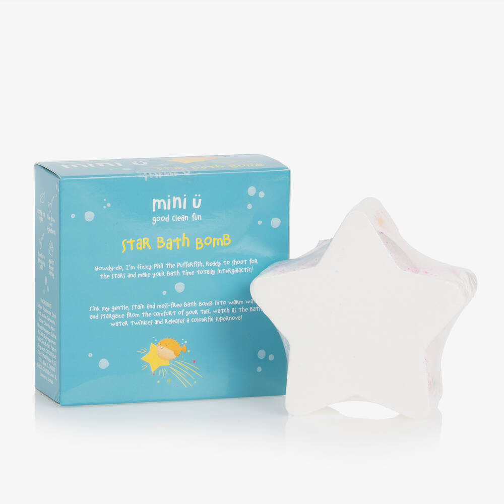 Mini U-كرات استحمام فوارة نجمة (120 جم) | Childrensalon