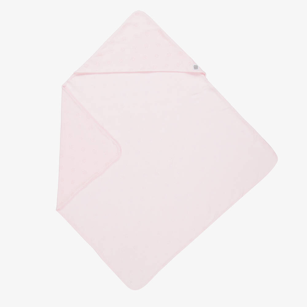 Minutus-Girls Pink Cotton Babysuit Set | Childrensalon