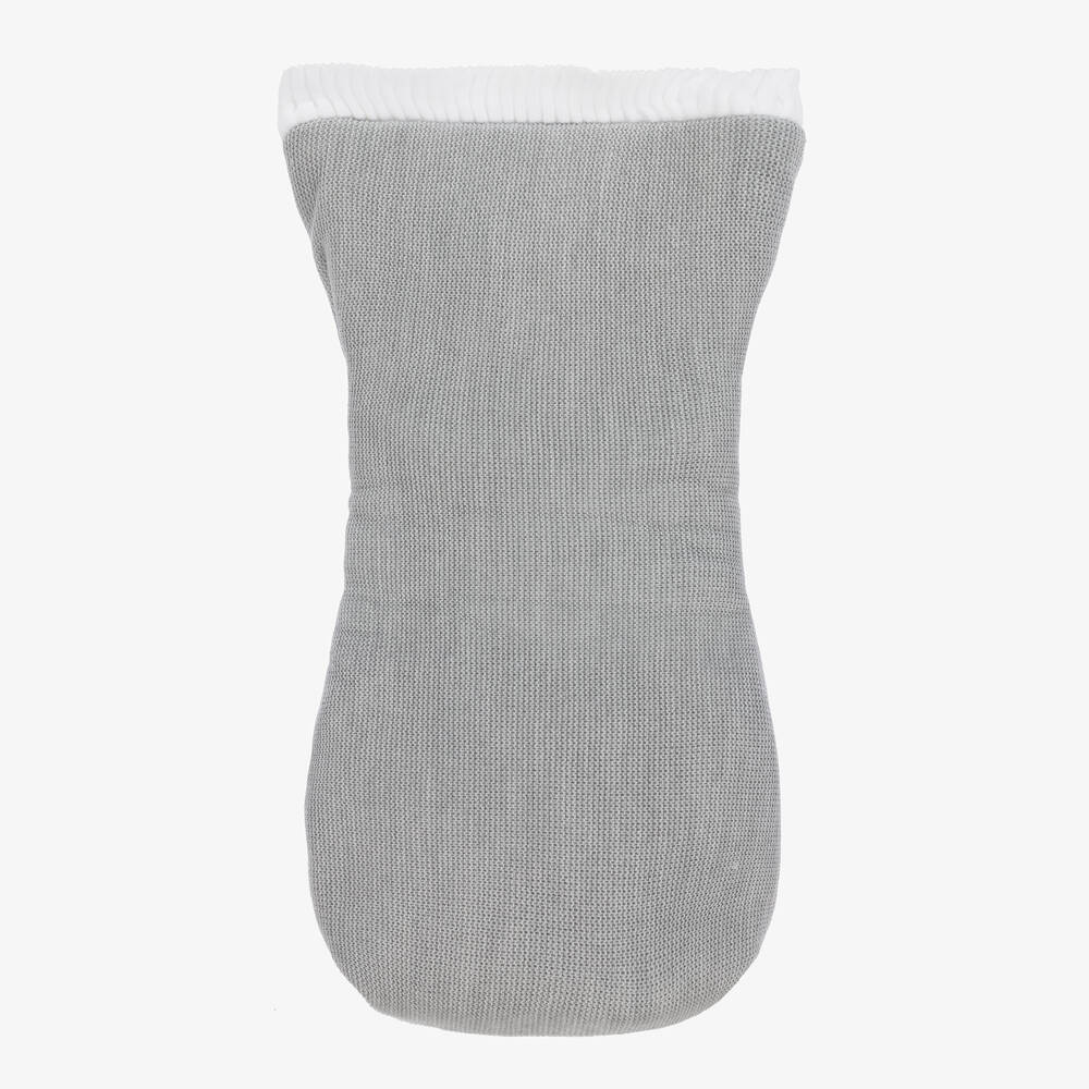 Minutus-Серый трикотажный конверт (75см) | Childrensalon