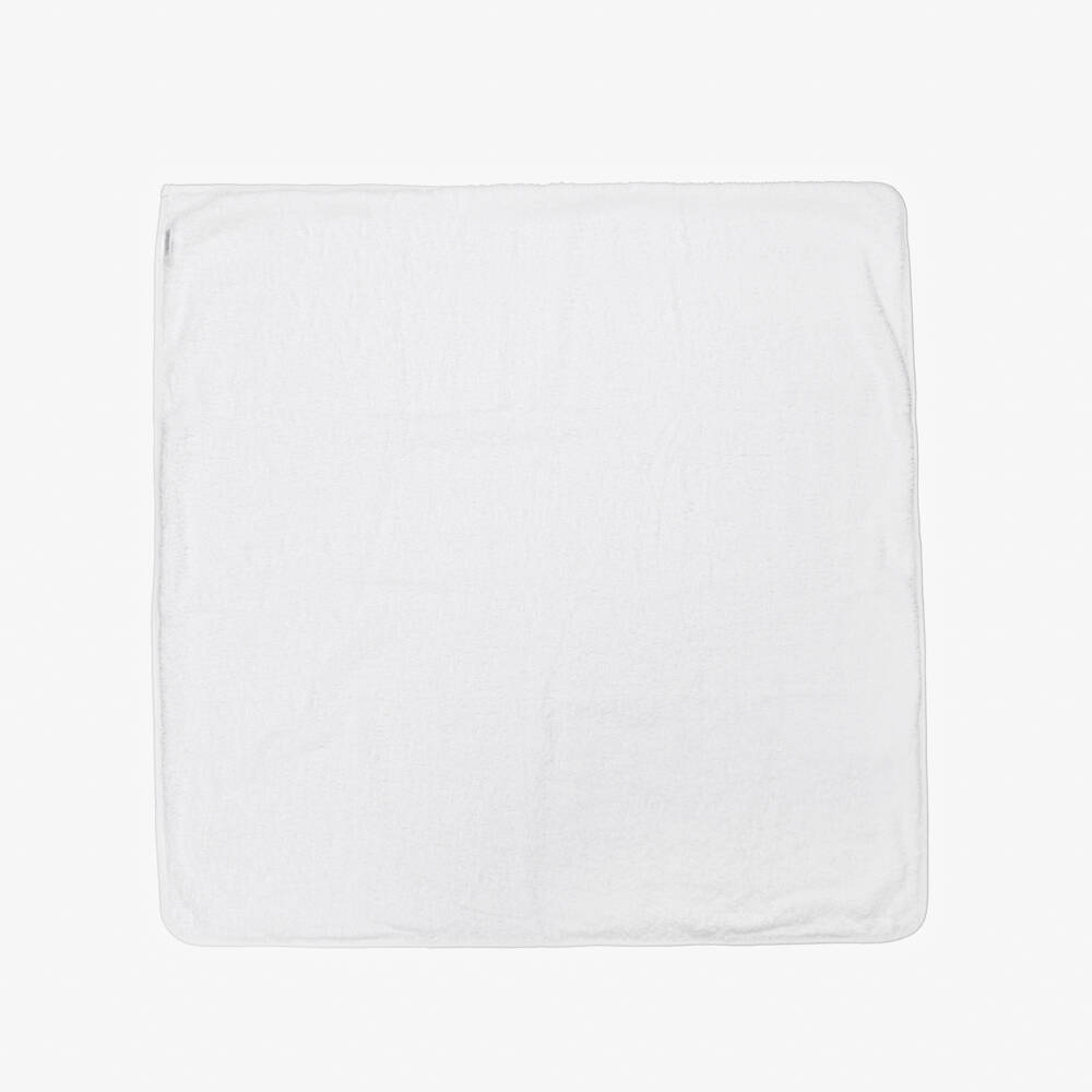 Minutus-White Cotton Jersey Pointelle Babysuit Set | Childrensalon