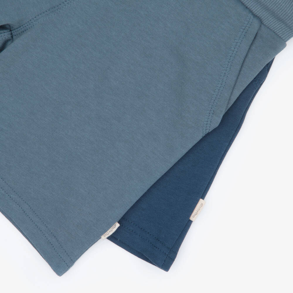 Minymo-Blue Shorts (2 Pack) | Childrensalon