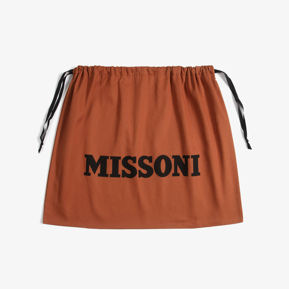 Missoni-Baby Girls Pink Zigzag Print Padded Blanket (80cm) | Childrensalon