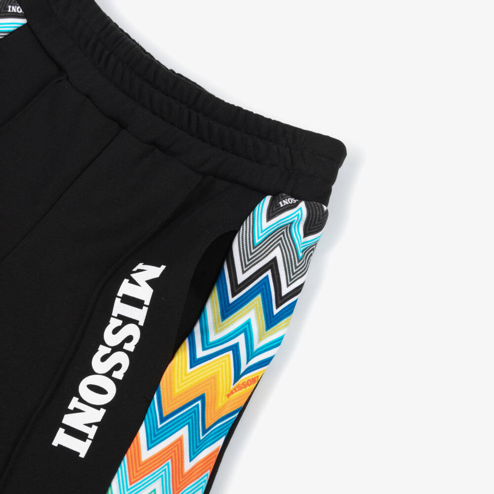 Missoni Boys Zigzag Swim Shorts in Multicolour main image 1