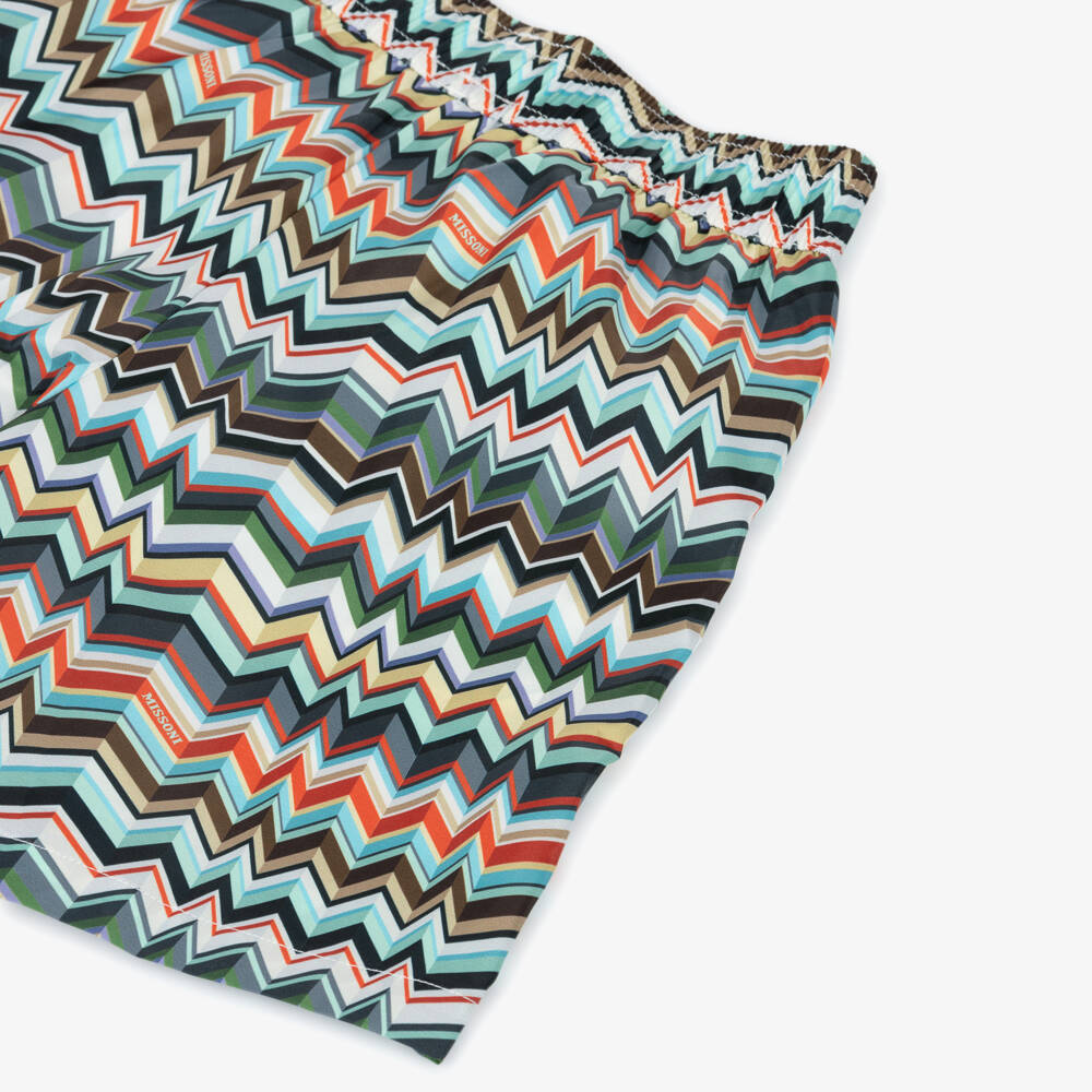 Missoni-شورت سباحة بطبعة متعرجة للأولاد | Childrensalon