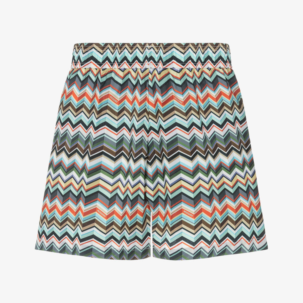Missoni-شورت سباحة بطبعة متعرجة للأولاد | Childrensalon