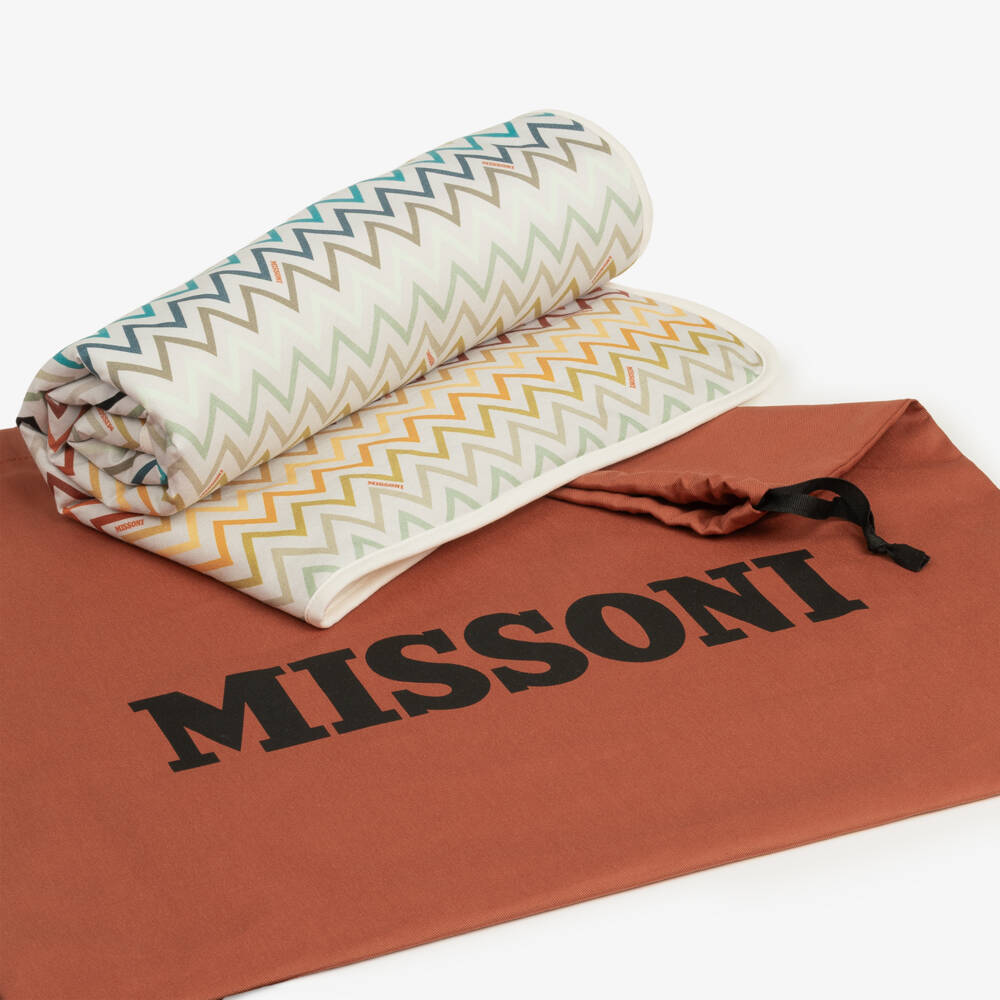 Missoni-Colourful Zigzag Pattern Padded Blanket (79cm) | Childrensalon