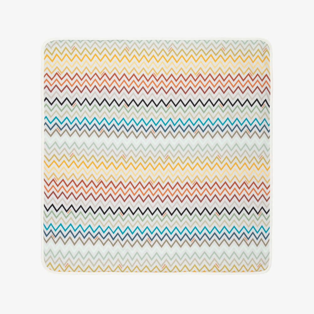 Missoni-Colourful Zigzag Pattern Padded Blanket (79cm) | Childrensalon