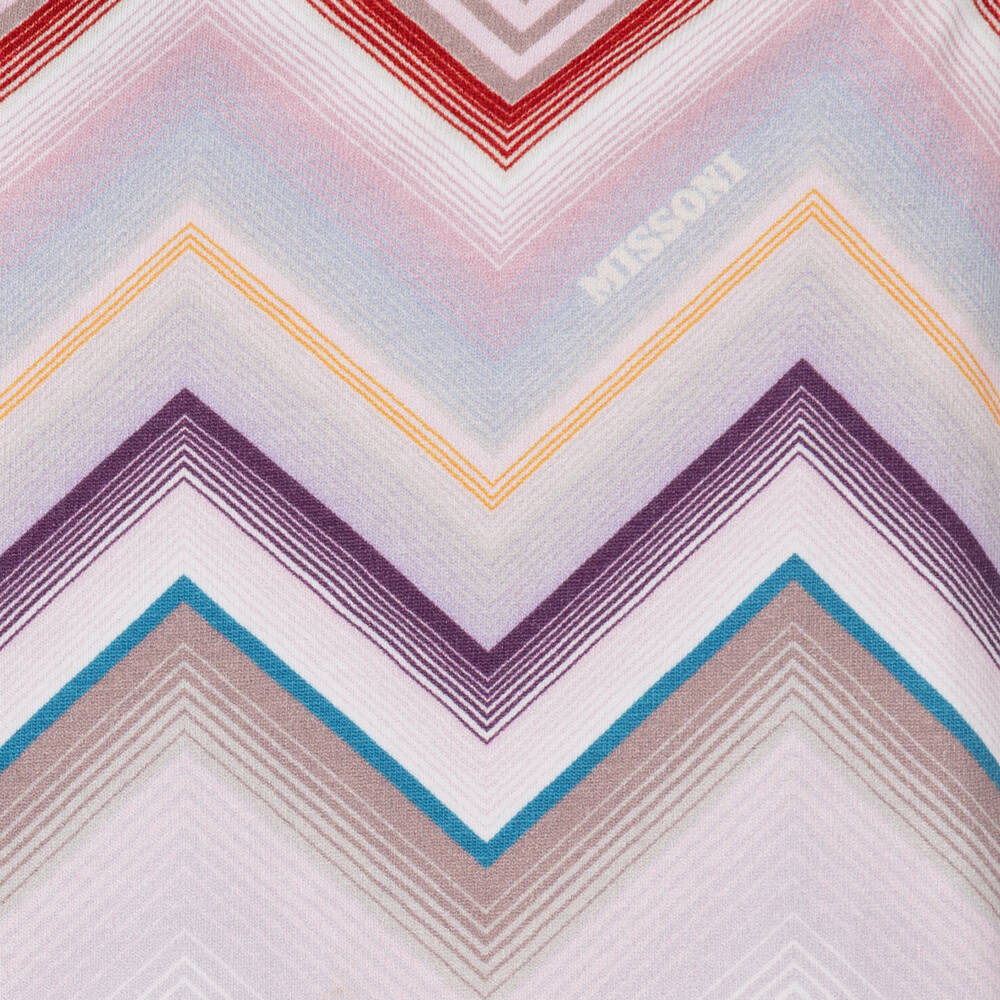 Missoni-Girls Colourful Zigzag Leggings | Childrensalon