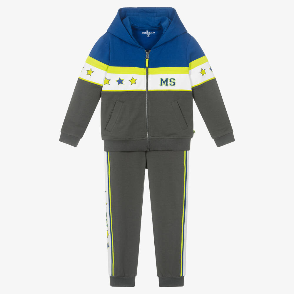 MITCH & SON - Sleeve Panel Signature Tracksuit - Grey