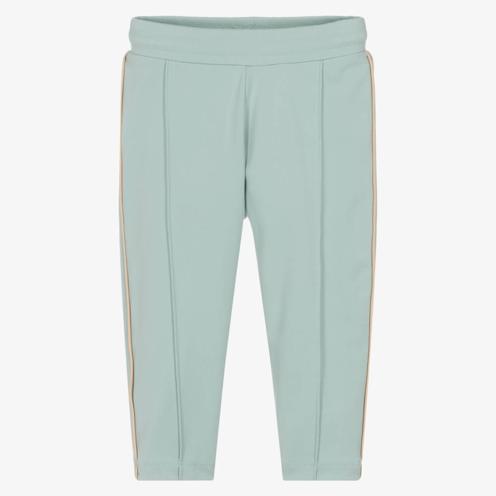 Mitch & Son-Boys Pale Green Polo Style Tracksuit | Childrensalon
