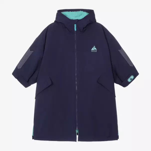 Mitty James-Blue Water-Repellent Changing Coat | Childrensalon