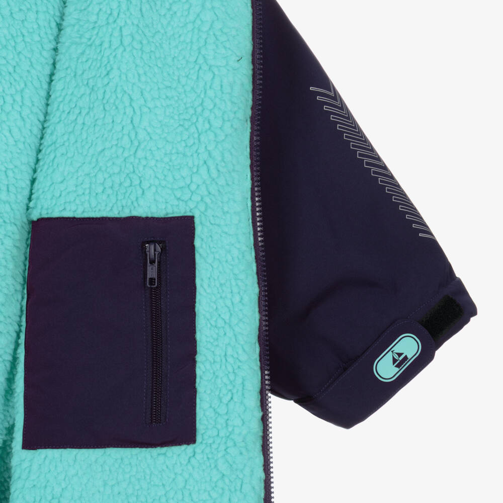 Mitty James-Blue Water-Repellent Changing Coat | Childrensalon