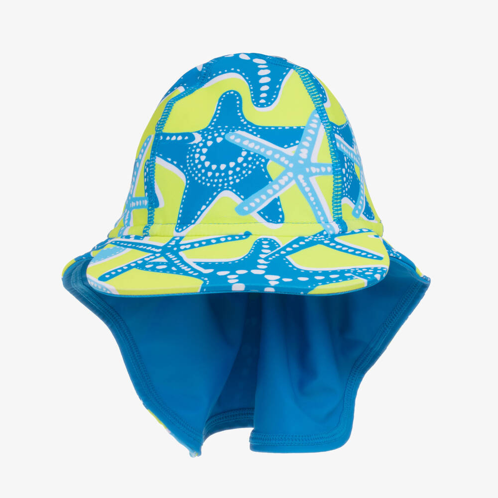 Mitty James-قبعة سباحة بطبعة نجم البحر للأولاد (عامل حماية 50+) | Childrensalon
