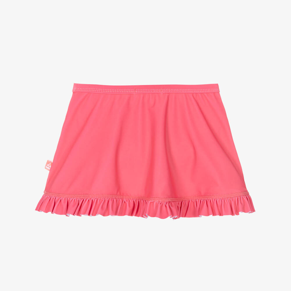 Mitty James-Girls Pink Beach Cover-Up Skirt (UPF50+) | Childrensalon