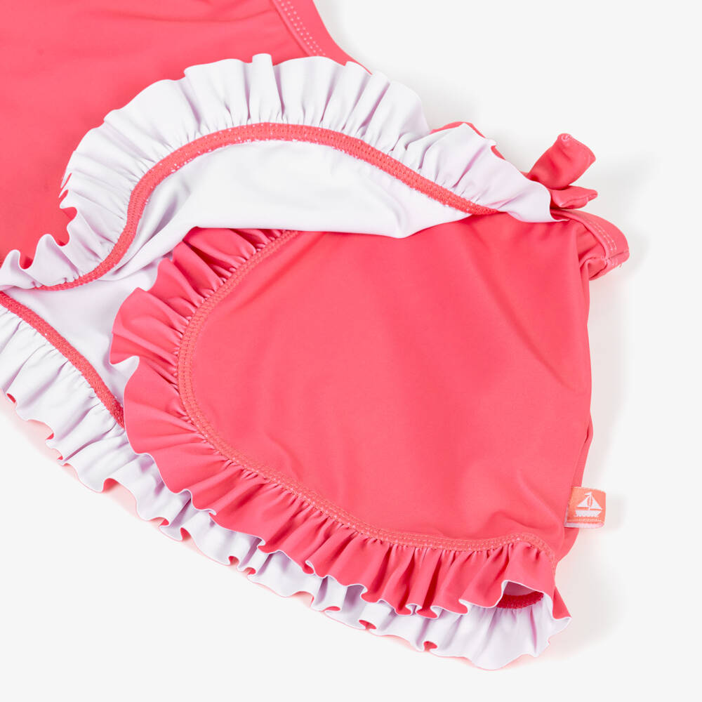 Mitty James-Girls Pink Beach Cover-Up Skirt (UPF50+) | Childrensalon